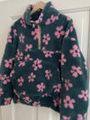 TEDDY HALF-ZIP BLOSSOM SWEATER