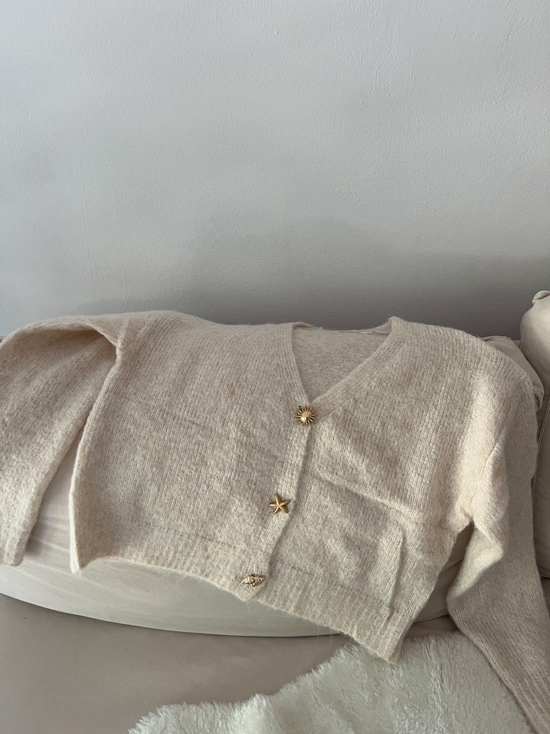 GOLDEN HUG CARDIGAN