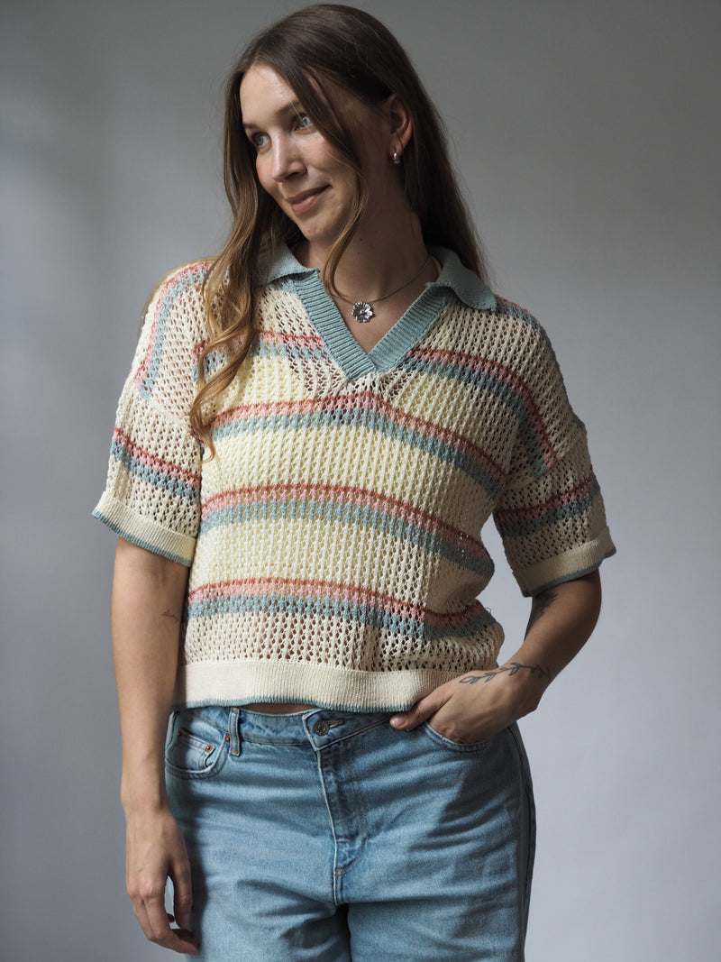 STRICK-POLOSHIRT | SUNNY VIBES