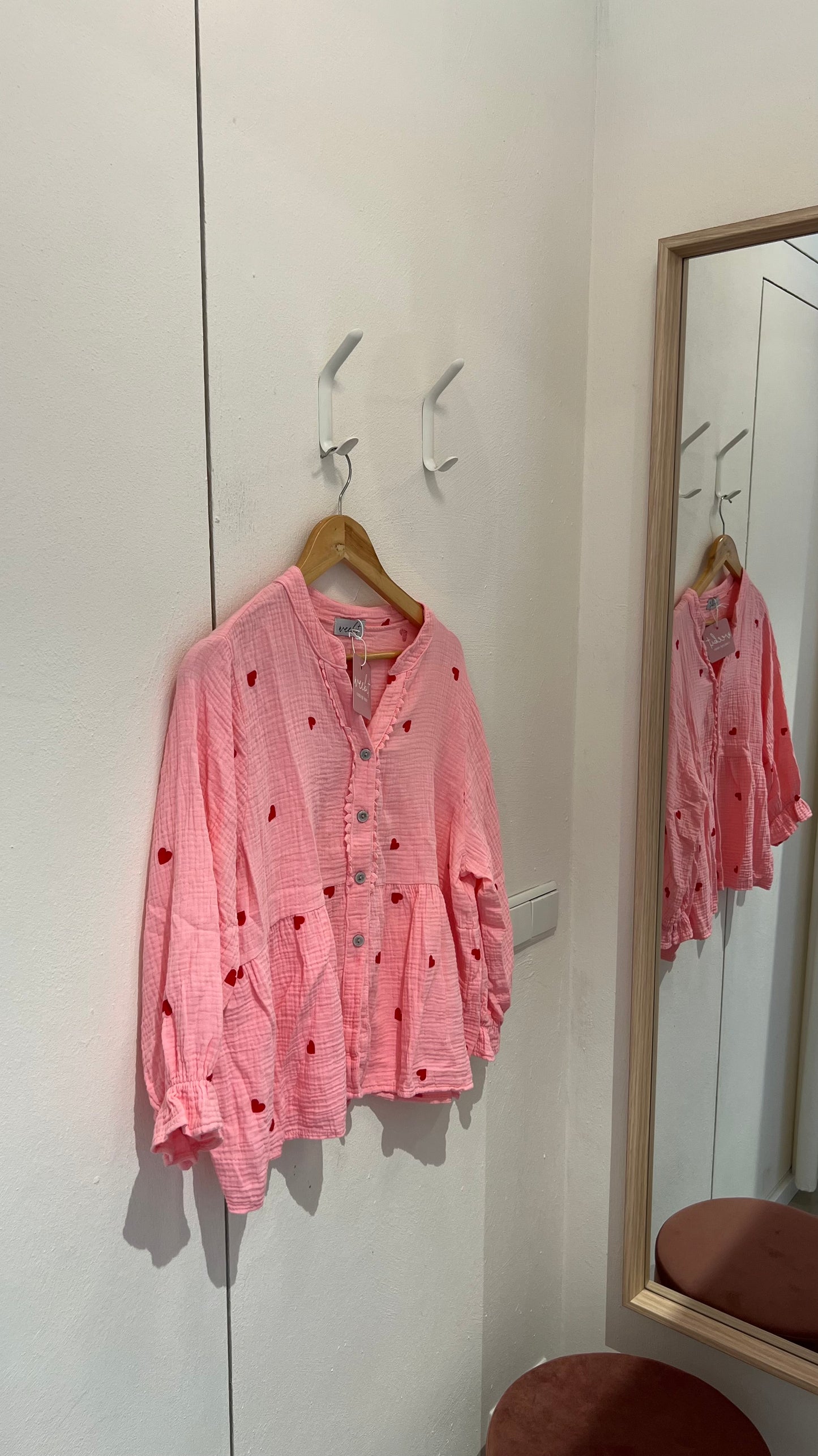 Heart Kiss Bluse