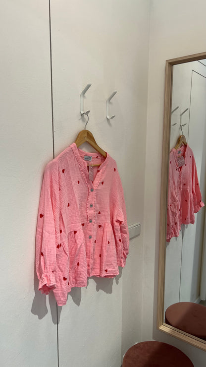 Heart Kiss Bluse