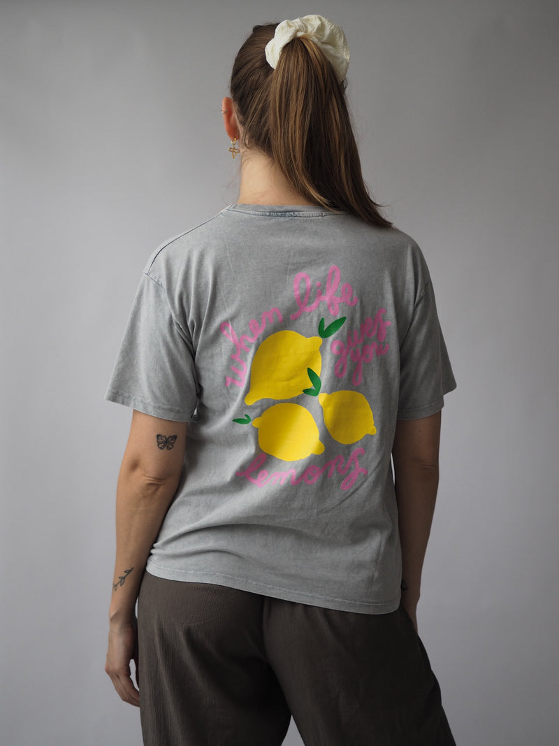 SHIRT | VERSCH. FARBEN | WHEN LIFE GIVES YOU LEMONS