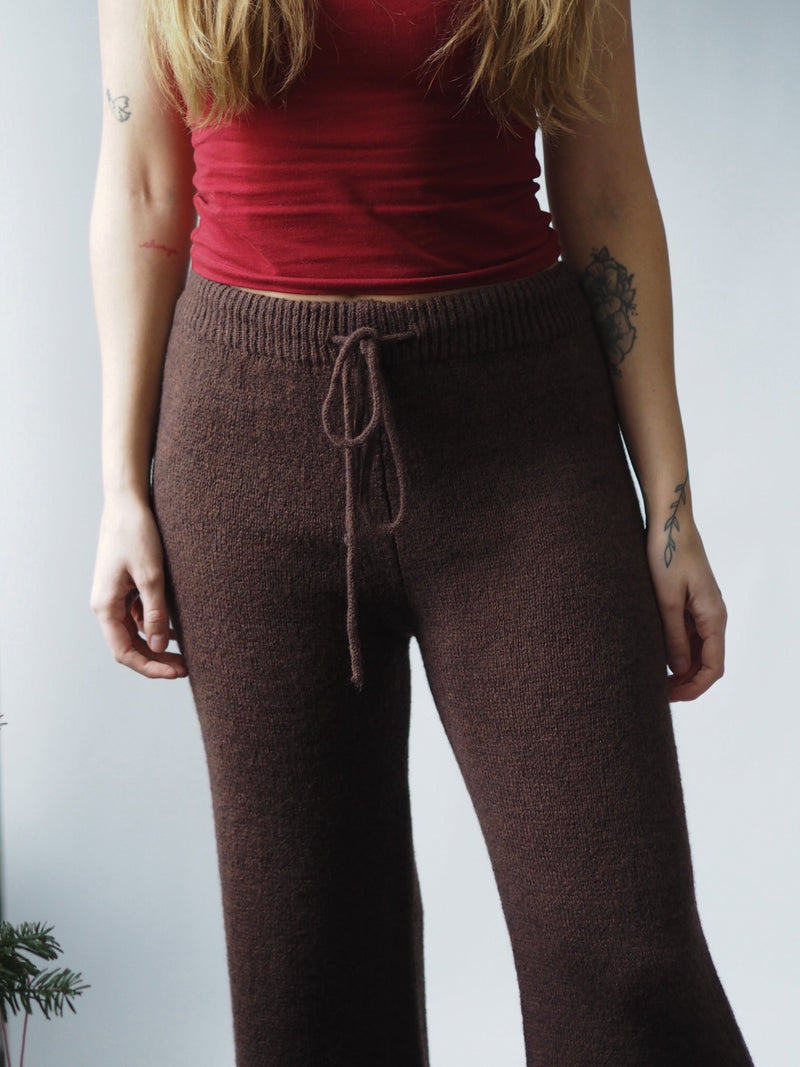 STRICKHOSE | BRAUN | KLARA