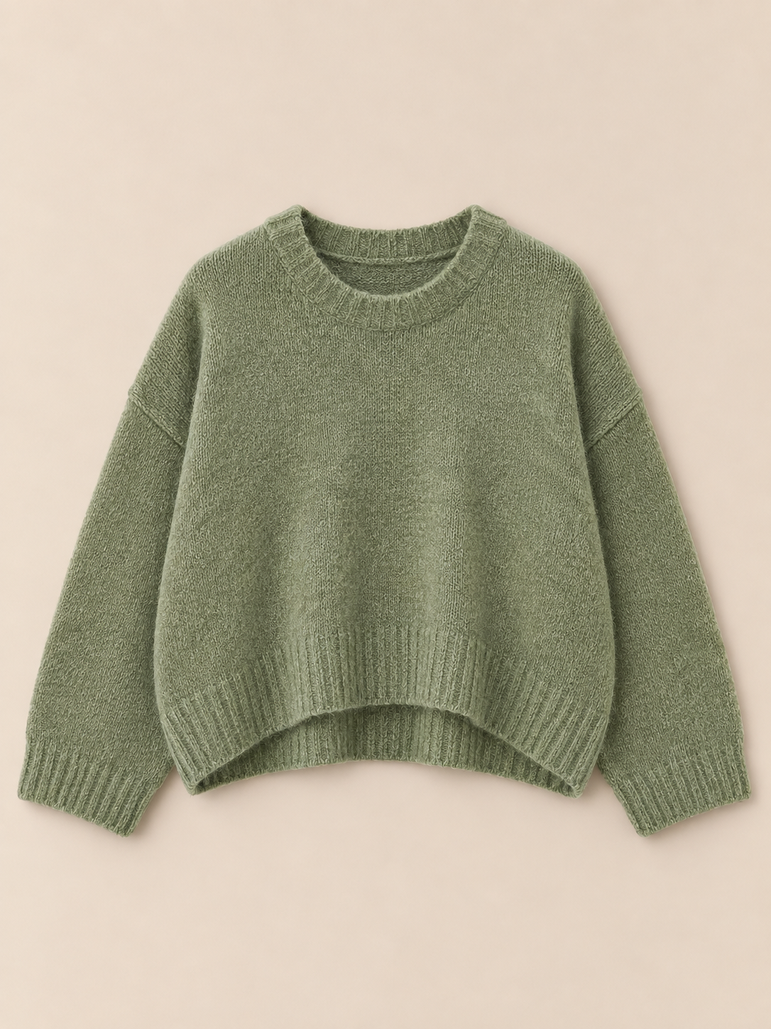 Soft Wool Blend Pullover