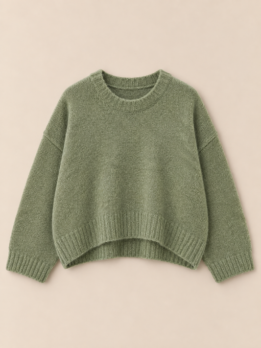 Soft Wool Blend Pullover