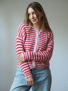 GESTREIFTER SUMMER KNIT CARDIGAN | SOPHIA