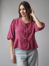 MUSSELIN BLUSE | MAILA
