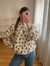 TEDDY HALF-ZIP SWEATER WILDFLOWER