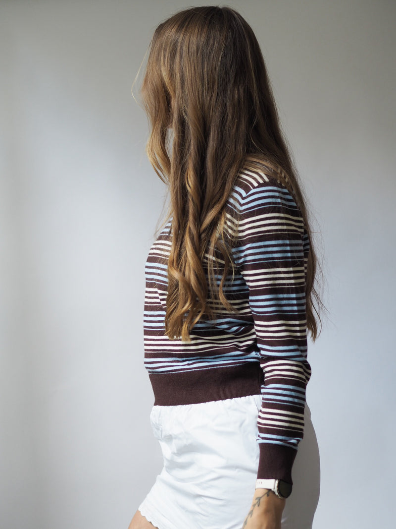 RETRO POLO KNIT