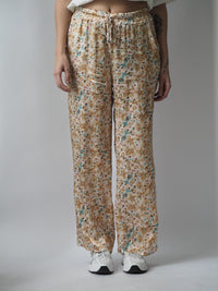 BLUMEN VISKOSE-HOSE | LEONIE