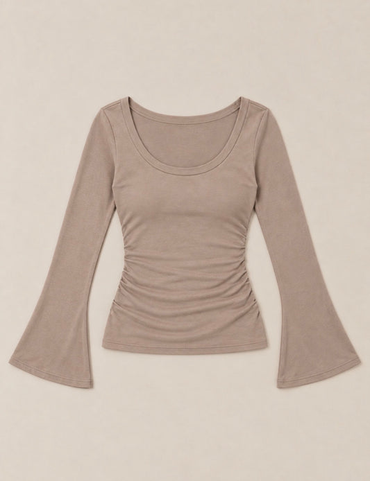 Soft Touch Longsleeve Taupe