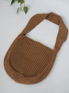 KNIT BAG | BROWN