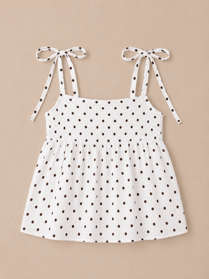 Dotty Muslin Top