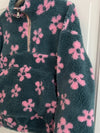 TEDDY HALF-ZIP BLOSSOM SWEATER