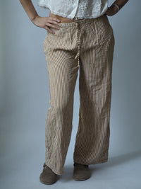 MUSSELIN HOSE LANG | SUNNY STRIPES