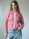 GESTREIFTER SUMMER KNIT CARDIGAN | SOPHIA