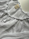 MUSSELIN-BLUSE MIT SCHLEIFEN | MARA