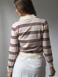 RETRO POLO KNIT