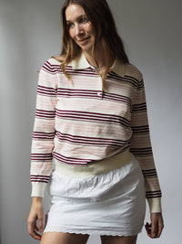 RETRO POLO KNIT