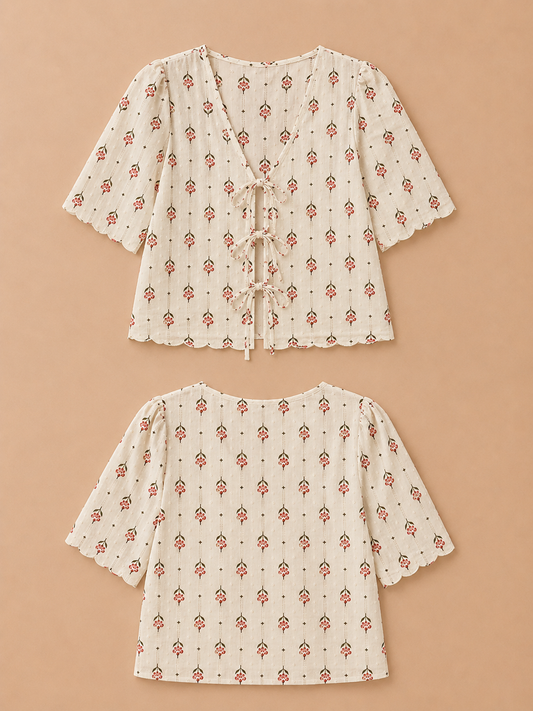 Rosalie Tie Top