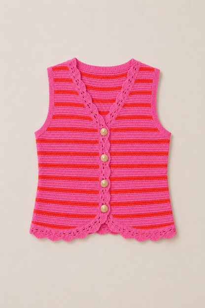 Pink Lemonade Vest
