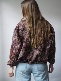 PAISLEY AUTUMN BOMBER