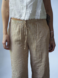 MUSSELIN HOSE LANG | SUNNY STRIPES