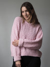 WEICHER BOUCLÉ PULLOVER | MIT ÄRMELUMSCHLAG