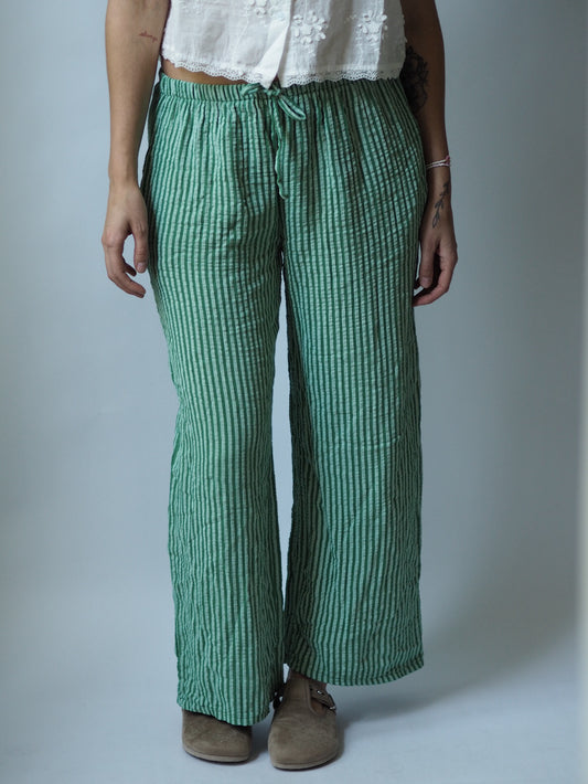 MUSSELIN HOSE LANG | SUNNY STRIPES