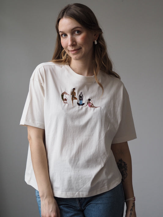 ORGANIC CROP SHIRT | YOGA | BESTICKT