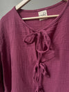 MUSSELIN BLUSE | MAILA