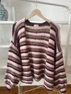 CARDIGAN ‚STRIPES & BLOOM‘