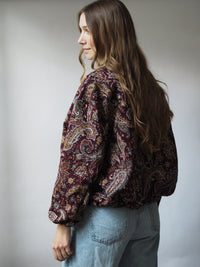 PAISLEY AUTUMN BOMBER