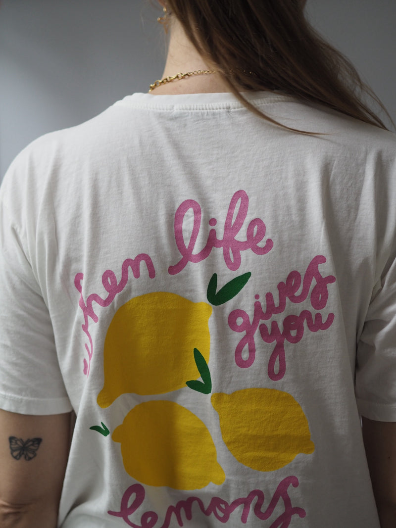 SHIRT | VERSCH. FARBEN | WHEN LIFE GIVES YOU LEMONS