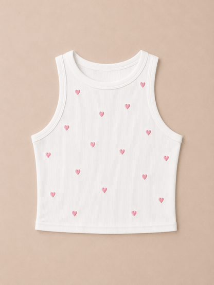 Little Hearts Top versch. Farben