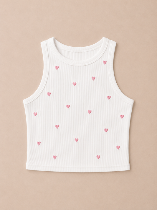 Little Hearts Top versch. Farben