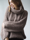 OVERSIZE STRICKPULLOVER MIT DICKEM ROLLKRAGEN