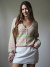 CARDIGAN ROSA VERDE