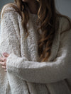 STRICKPULLOVER | BOUCLÉ HELLBEIGE