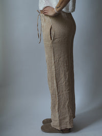 MUSSELIN HOSE LANG | SUNNY STRIPES