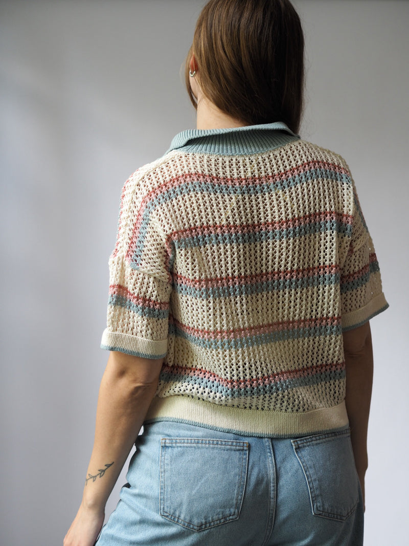 STRICK-POLOSHIRT | SUNNY VIBES