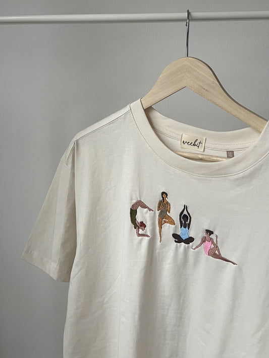 ORGANIC CROP SHIRT | YOGA | BESTICKT