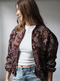 PAISLEY AUTUMN BOMBER