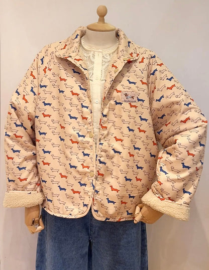Wendejacke Dackel Love