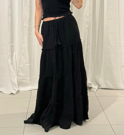 SOFT CLOUD MAXI SKIRT
