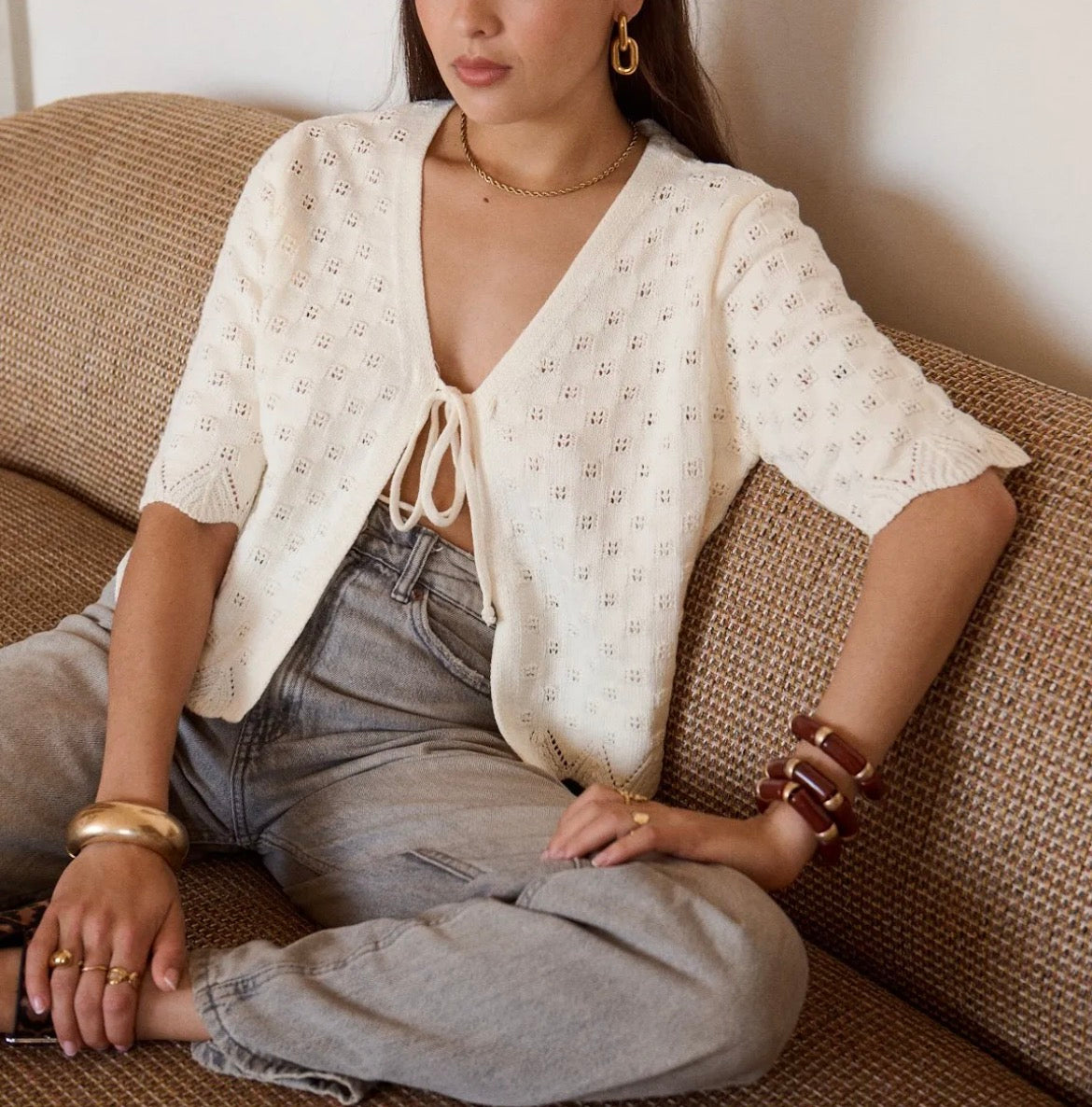 Maison Tie Top