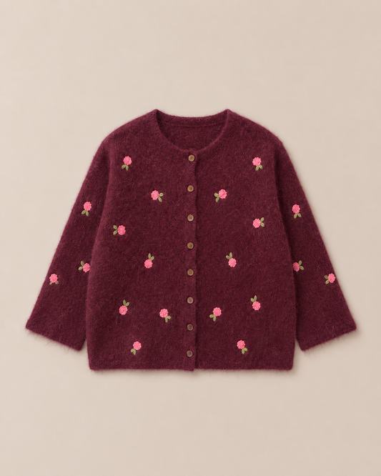 Rosy Sunday Cardigan