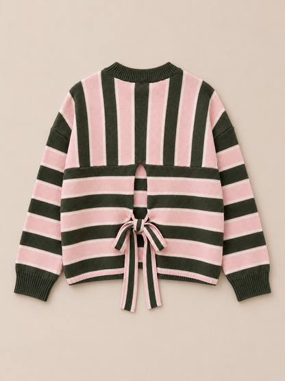 Bow Back Sweater