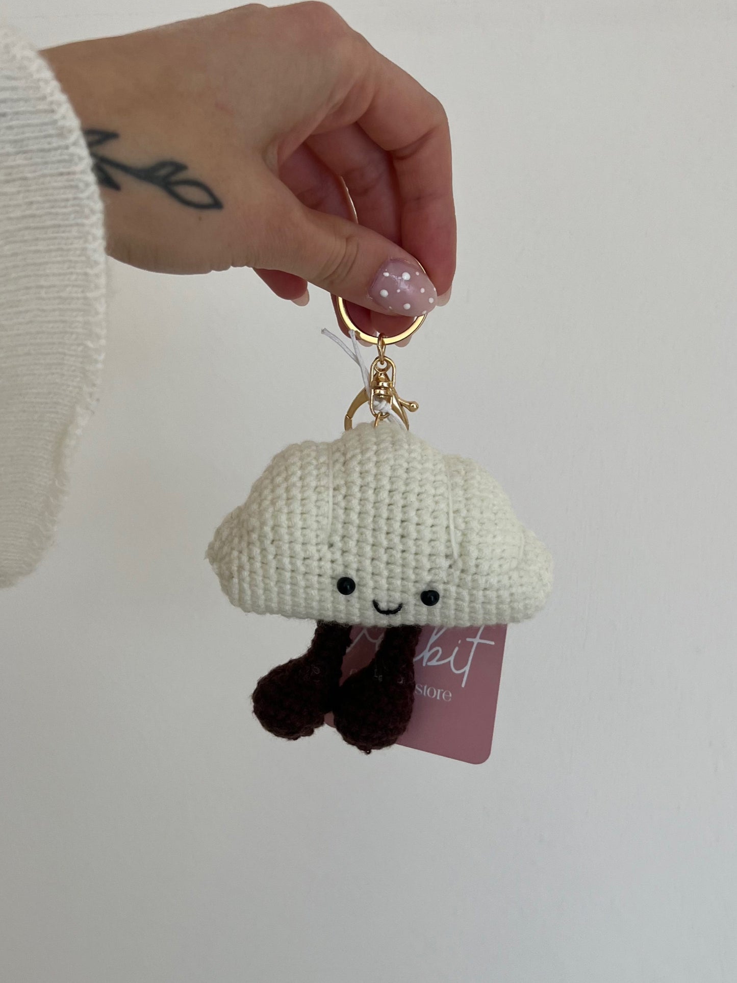 BAG CHARM HAPPY CLOUD