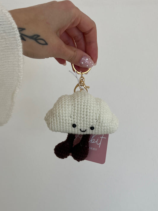 BAG CHARM HAPPY CLOUD